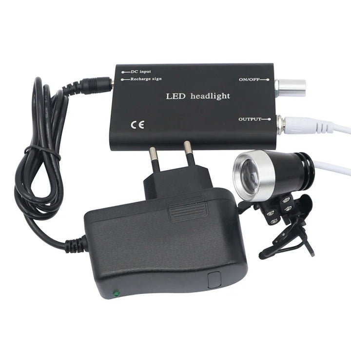 LED Dental Headlight – Rechargeable and Adjustable Brightness