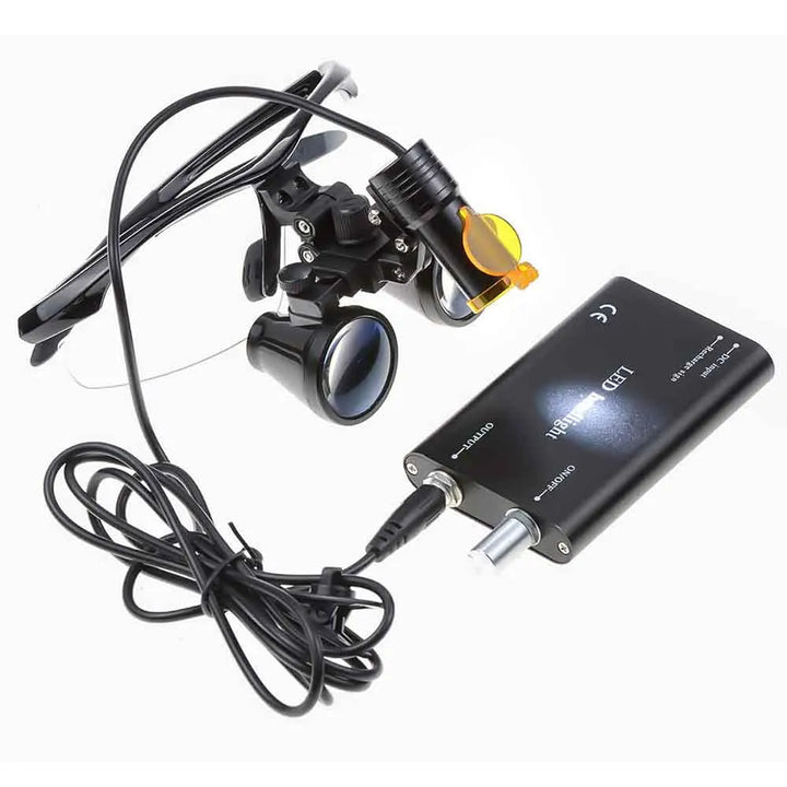 Dental and Surgical LED Headlight Loupes – 2.5X / 3.5X Magnification