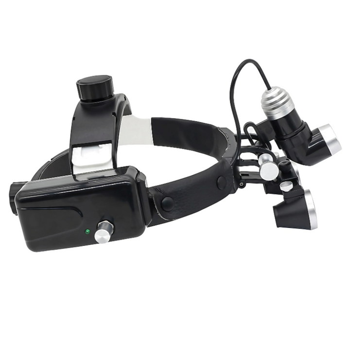 Professional Dental and Surgical Headband Loupes with LED Illumination