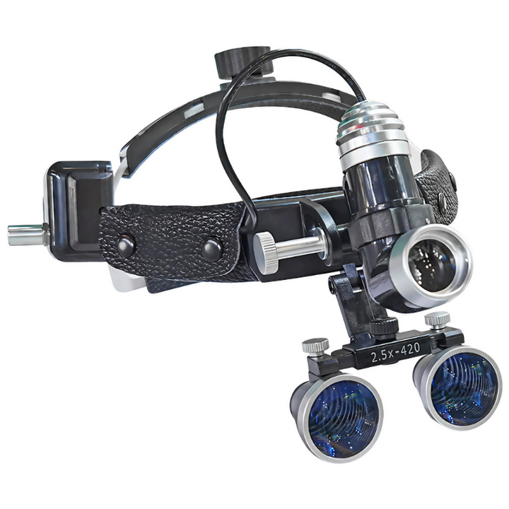 Professional Dental and Surgical Headband Loupes with LED Illumination