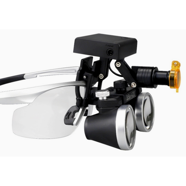 Professional Surgical Loupes 2.5x/3.5x – Wireless LED Headlight and HD Optics